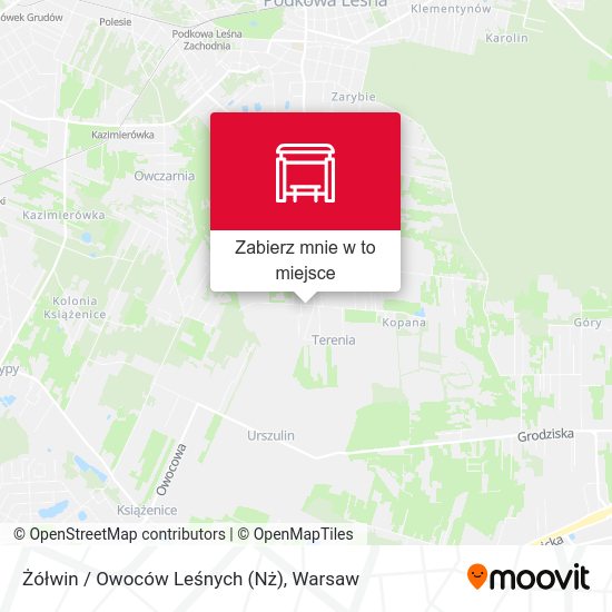 Mapa Żółwin / Owoców Leśnych (Nż)