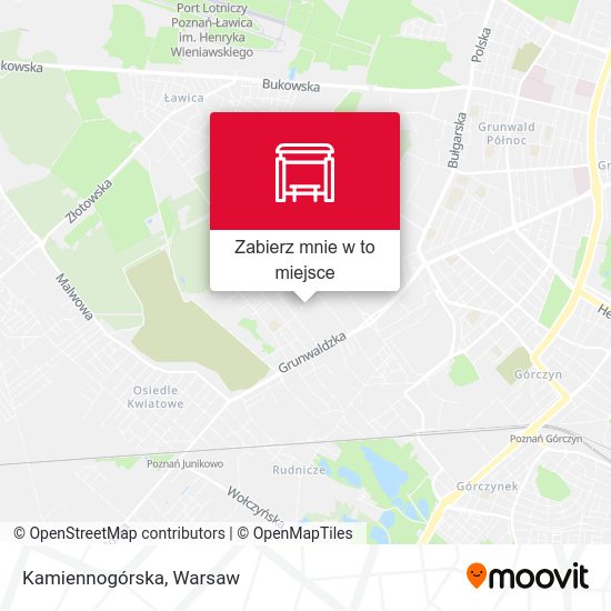 Mapa Kamiennogórska