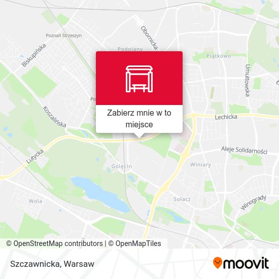 Mapa Szczawnicka