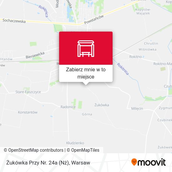 Mapa Żukówka Przy Nr. 24a (Nż)