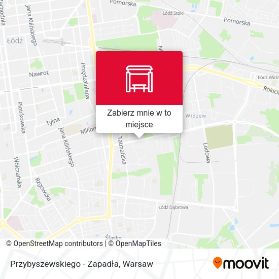 Mapa Przybyszewskiego - Zapadła