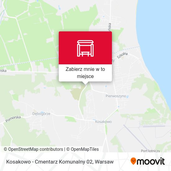 Mapa Kosakowo - Cmentarz Komunalny 02