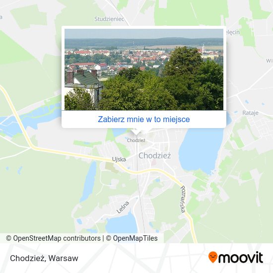 Mapa Chodzież