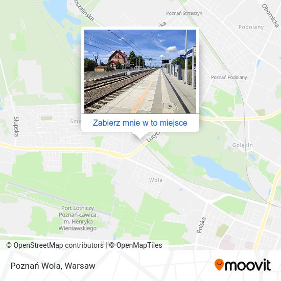 Mapa Poznań Wola