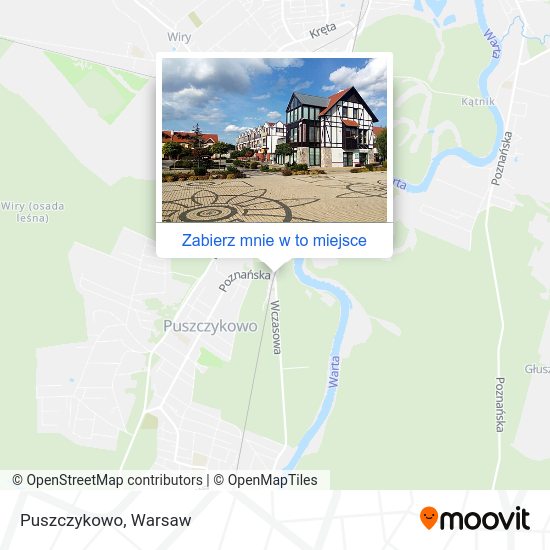 Mapa Puszczykowo