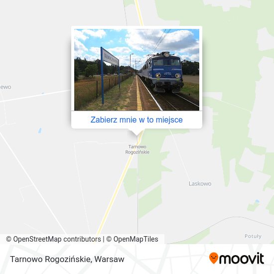 Mapa Tarnowo Rogozińskie