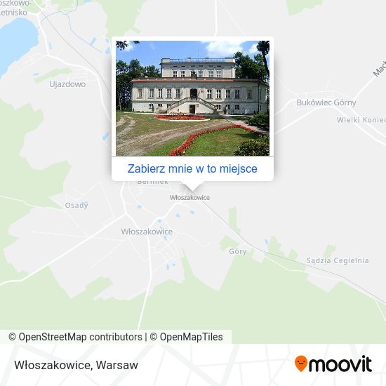 Mapa Włoszakowice