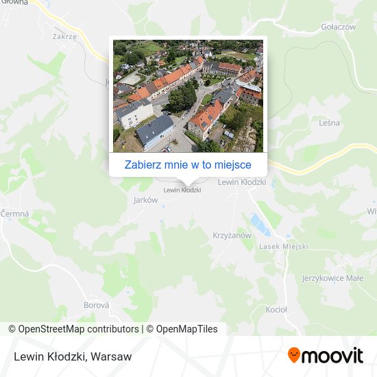 Mapa Lewin Kłodzki