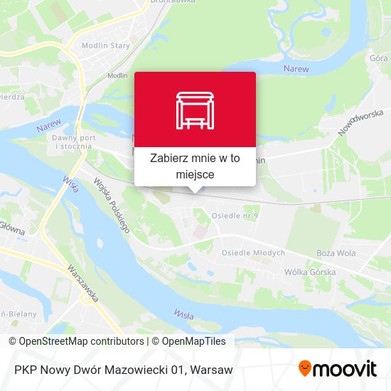 Mapa PKP Nowy Dwór Mazowiecki 01