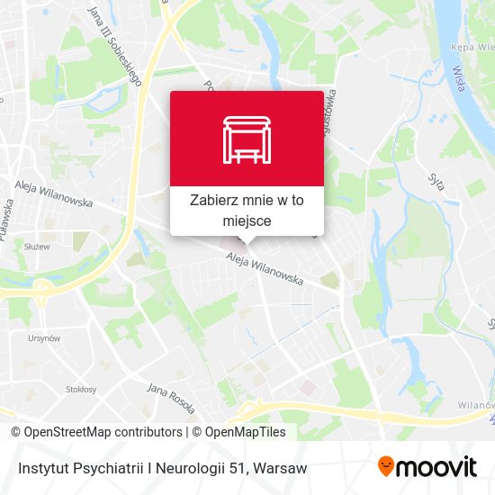 Mapa Instytut Psychiatrii I Neurologii 51