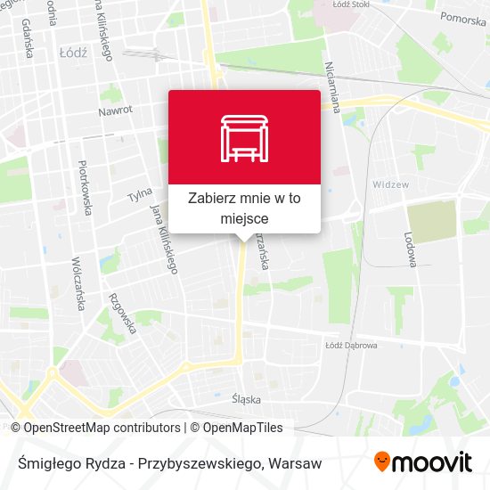 Mapa Śmigłego Rydza - Przybyszewskiego