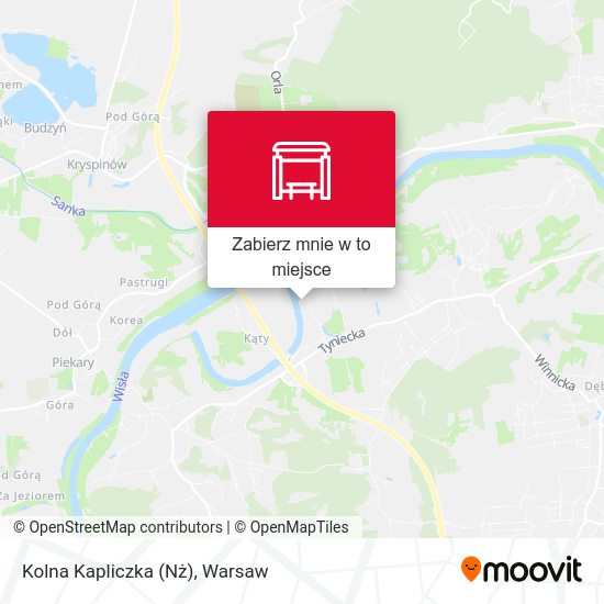 Mapa Kolna Kapliczka (Nż)