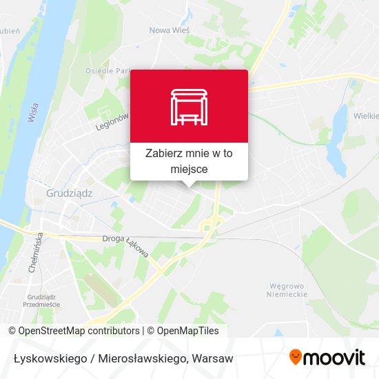 Mapa Łyskowskiego / Mierosławskiego