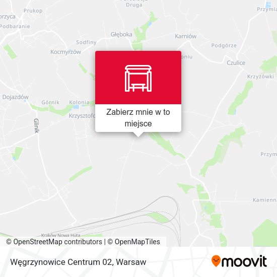 Mapa Węgrzynowice Centrum