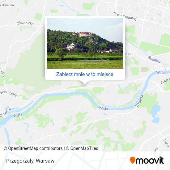 Mapa Przegorzały