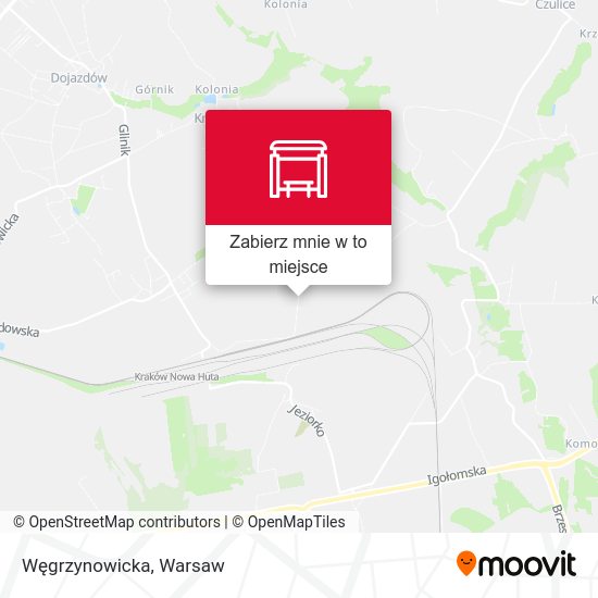 Mapa Węgrzynowicka