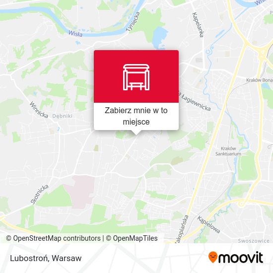 Mapa Lubostroń