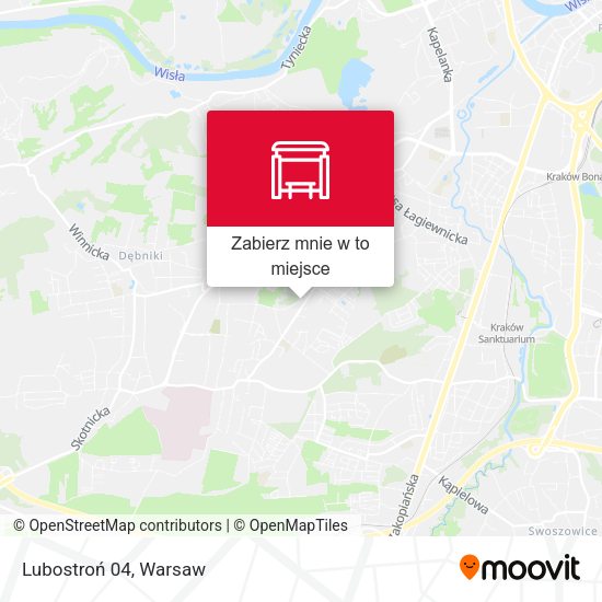 Mapa Lubostroń