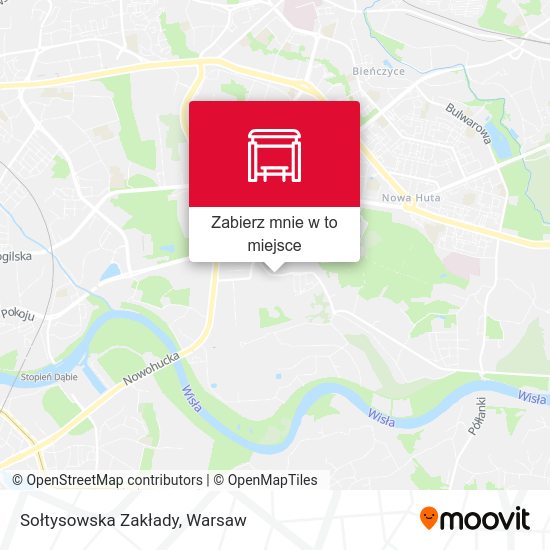 Mapa Sołtysowska Zakłady