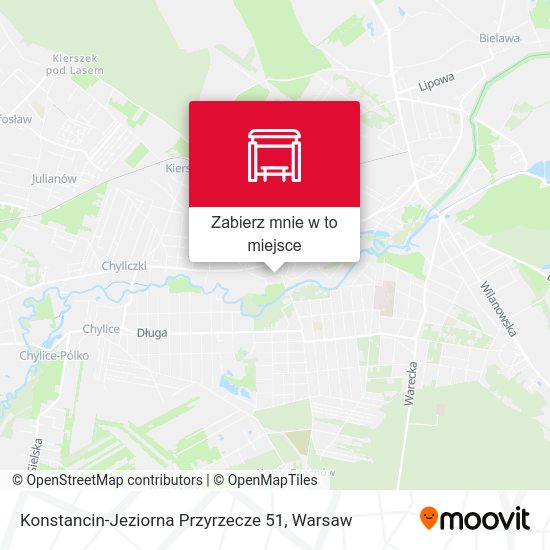 Mapa Konstancin-Jeziorna Przyrzecze 51