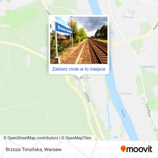 Mapa Brzoza Toruńska