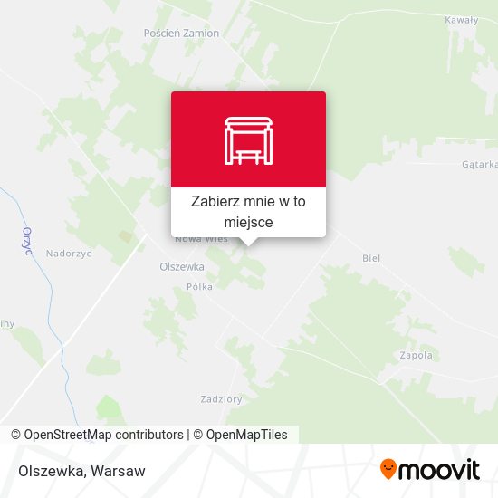 Mapa Olszewka