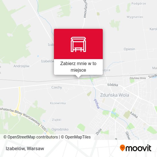 Mapa Izabelów