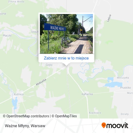 Mapa Ważne Młyny