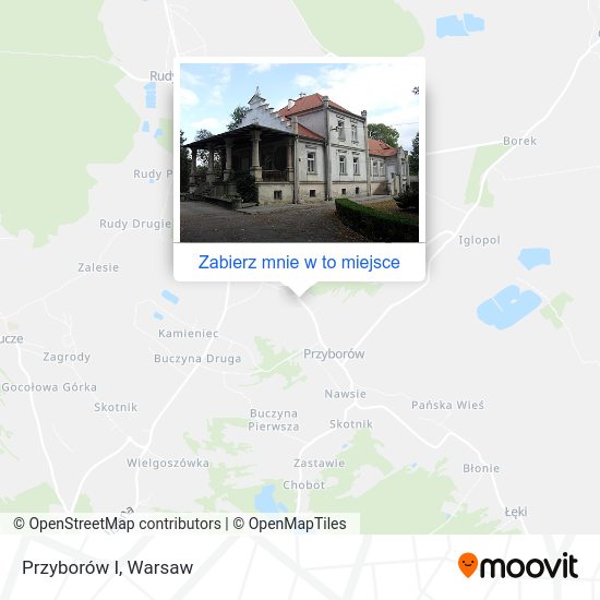 Mapa Przyborów I