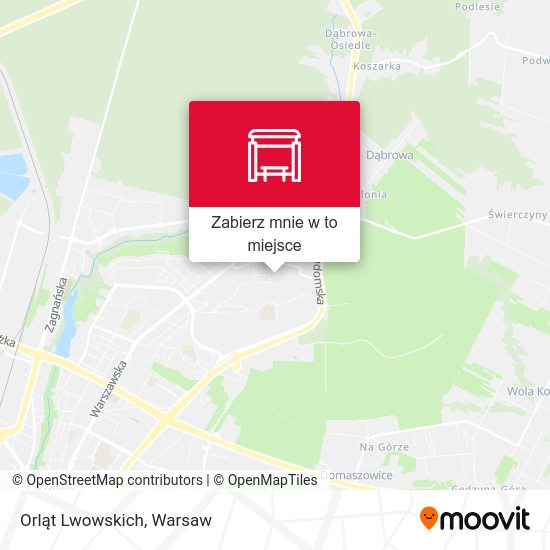 Mapa Orląt Lwowskich