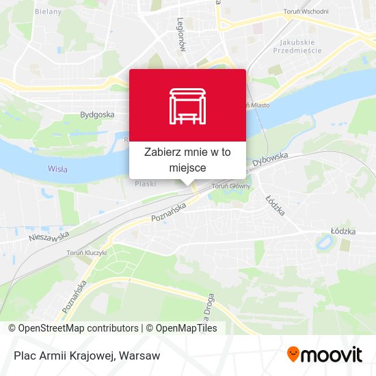 Mapa Plac Armii Krajowej