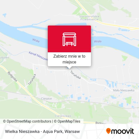 Mapa Wielka Nieszawka - Aqua Park