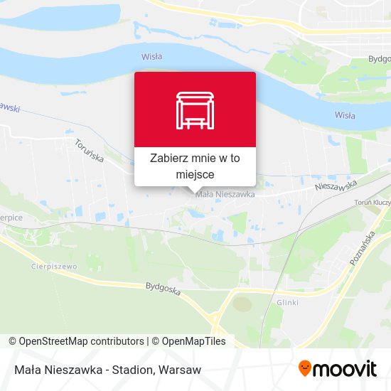 Mapa Mała Nieszawka - Stadion