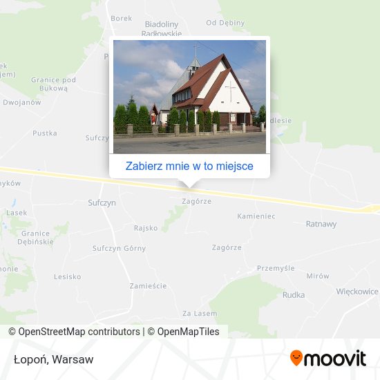 Mapa Łopoń