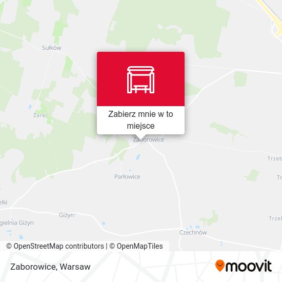 Mapa Zaborowice