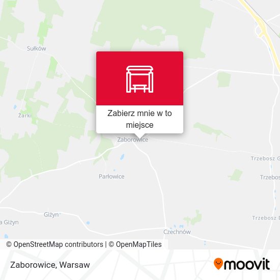 Mapa Zaborowice