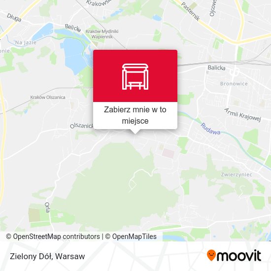 Mapa Zielony Dół