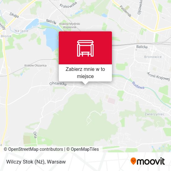 Mapa Wilczy Stok (Nż)