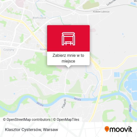 Mapa Klasztor Cystersów