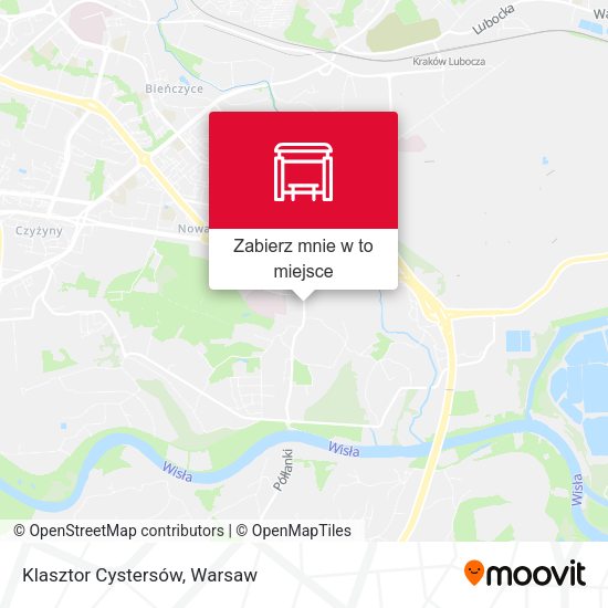 Mapa Klasztor Cystersów