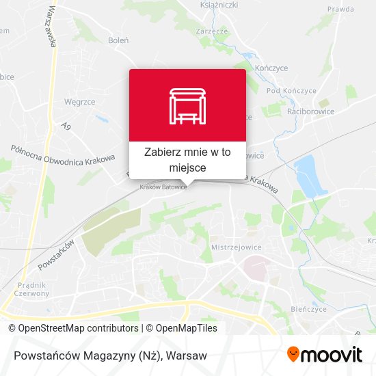 Mapa Powstańców Magazyny (Nż)