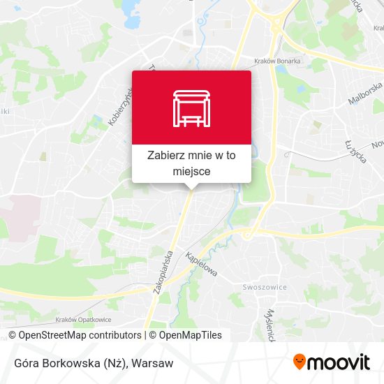 Mapa Góra Borkowska (Nż)