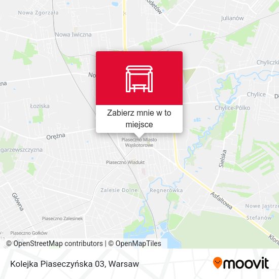 Mapa Kolejka Piaseczyńska 03