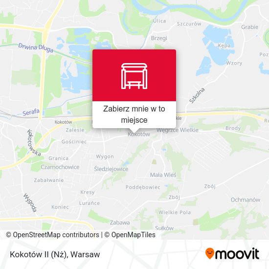 Mapa Kokotów II (Nż)