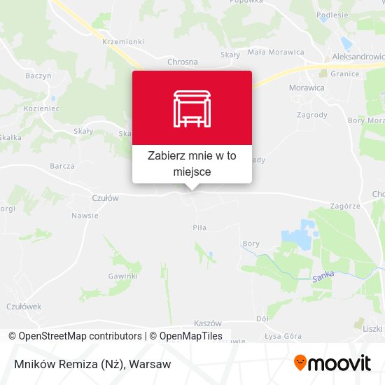 Mapa Mników Remiza (Nż)