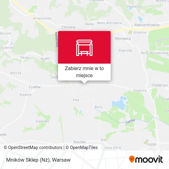 Mapa Mników Sklep (Nż)