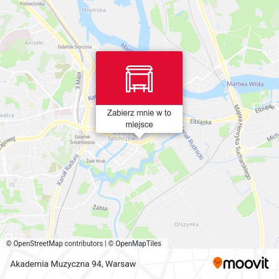 Mapa Akademia Muzyczna 94