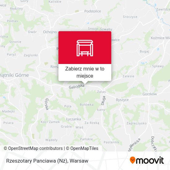 Mapa Rzeszotary Panciawa (Nż)