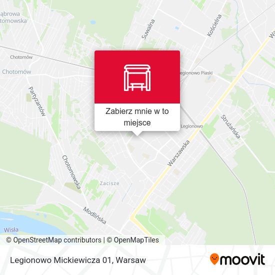 Mapa Legionowo Mickiewicza 01