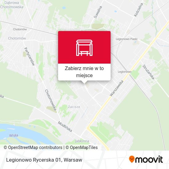 Mapa Legionowo Rycerska 01